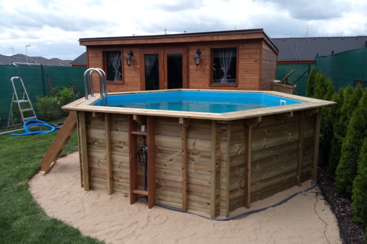 Bazén Baspawood Hexa