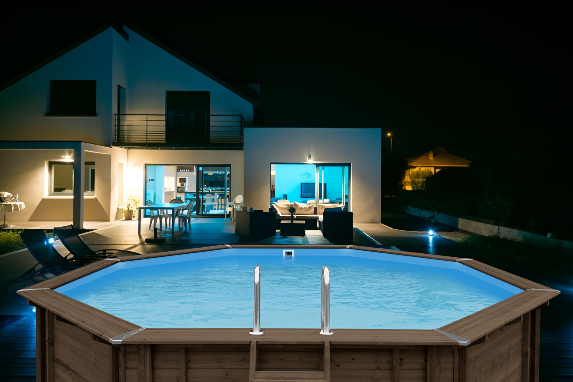 Bazén Baspawood Octo