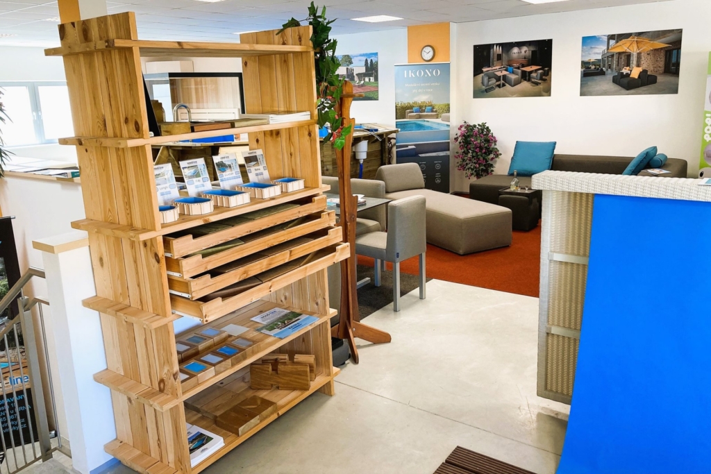 Showroom Baspa v Moravanech u Brna