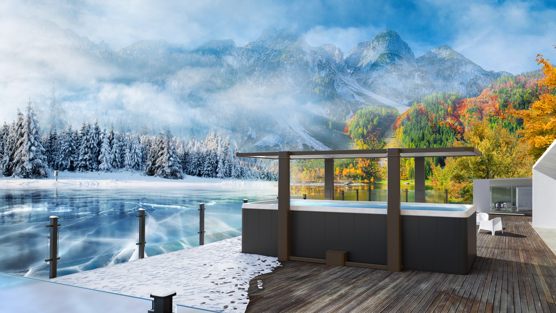 Zastřešení vířivek Covana Legend