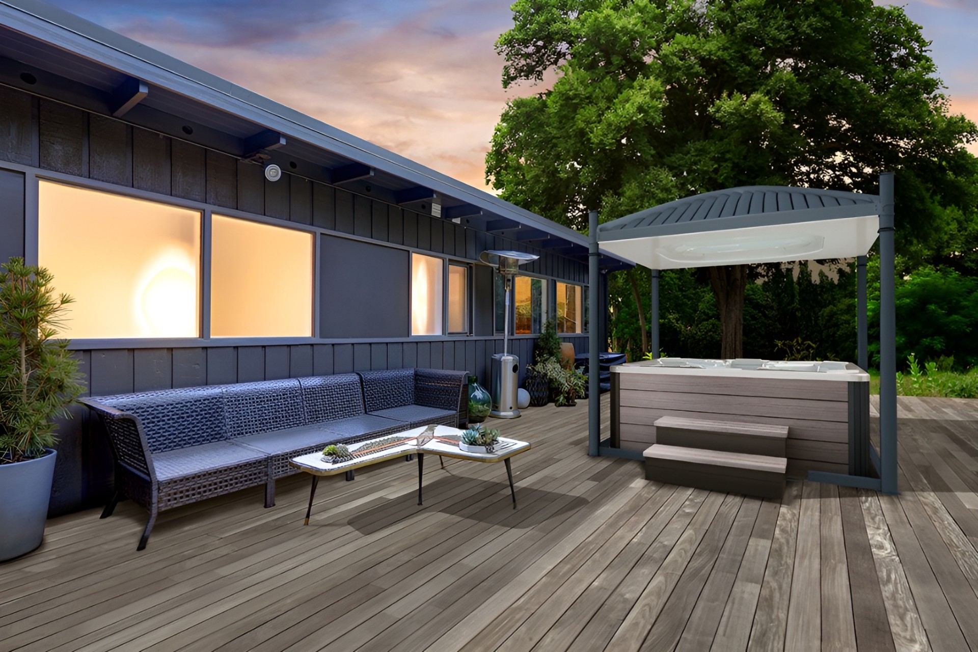 Automatický kryt vířivky Covana Oasis