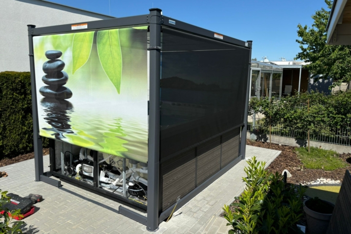 Zastřešení vířivky COVANA Evolution - Ostrava, 2024