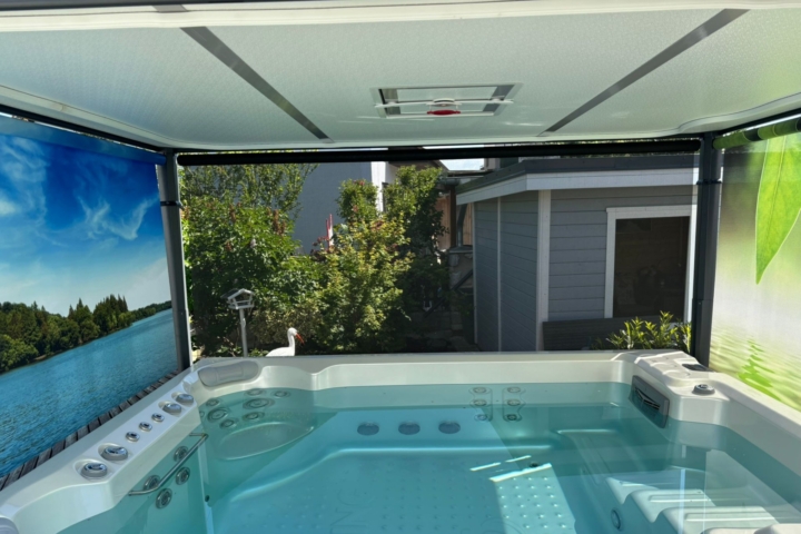 Zastřešení vířivky COVANA Evolution - Ostrava, 2024