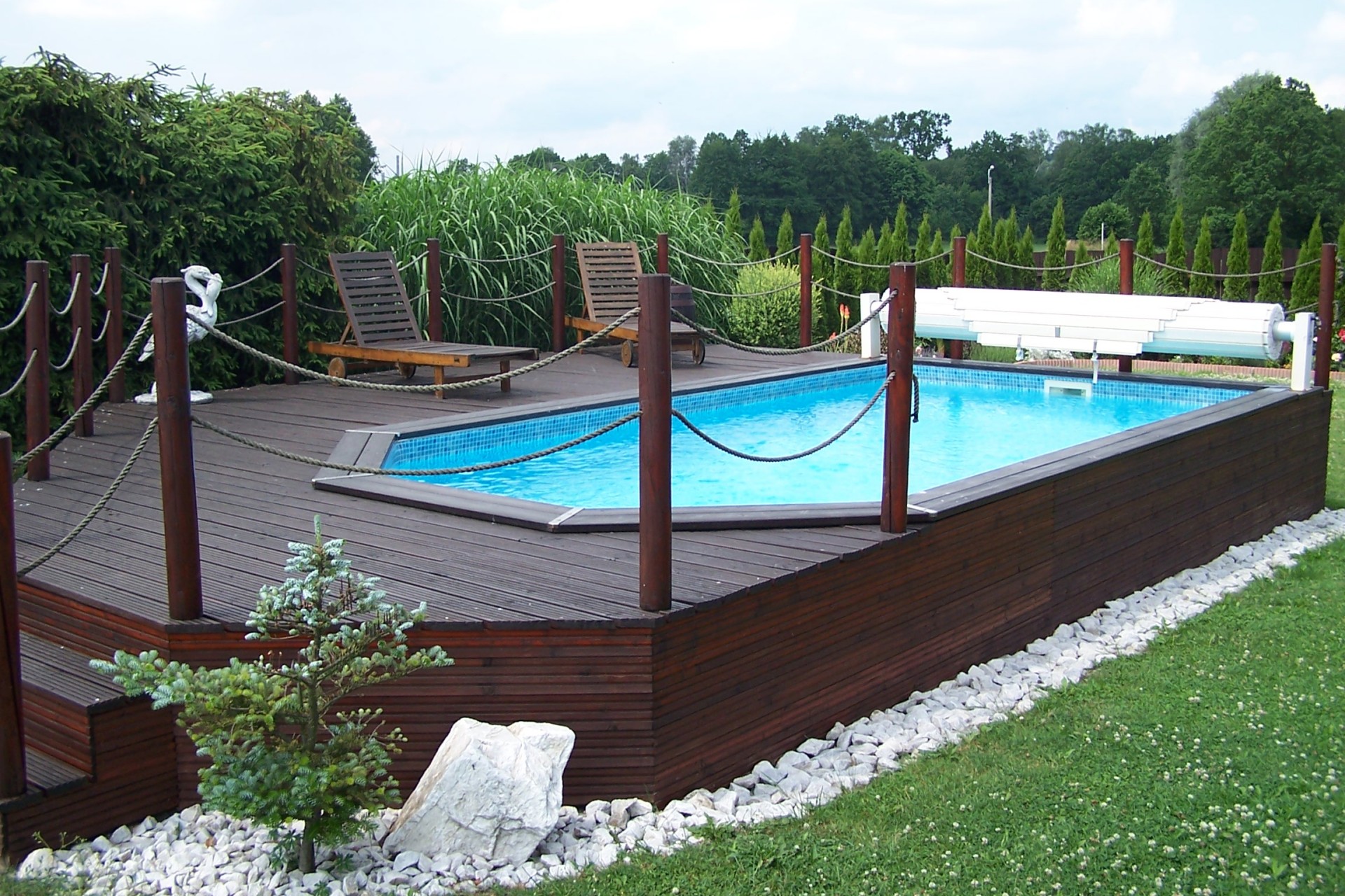 Bazén Wood-Line FIDJI 36 - Šenov, 2013