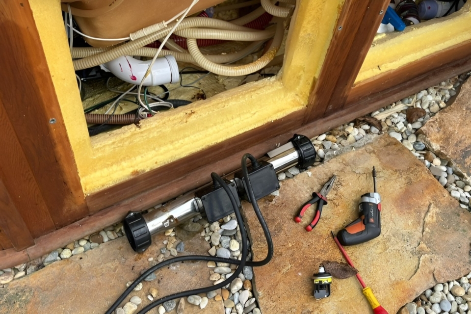 Servis bazénů a vířivek